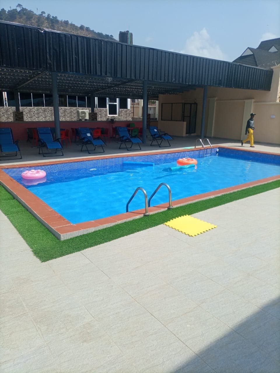 Fitness center & indoor pool